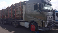 kamion dřevo